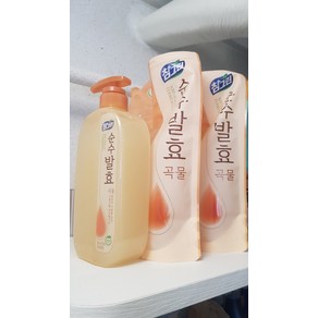 참그린 순수발효 곡물 720mL 용기 x 1개 + 1.2L 리필 x 2개 / 주방세제, 1.곡물 720mL본품+1.2L리필x2개