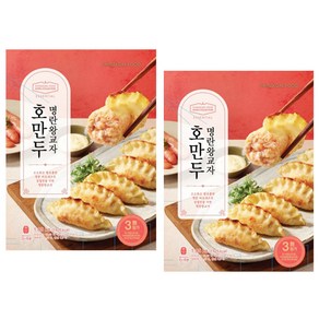 신세계푸드 호만두 명란 왕교자 1.05kg x 2개 / 냉동 명란만두