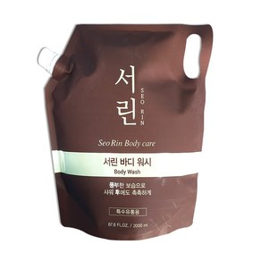 댕기머리 서린 대용량 리필 바디워시 2000ml 사우나 펜션 호텔, 1개, 2L