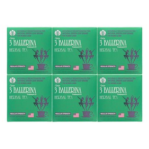 Diet Tea fo Men and Women 2.18 oz 30 Tea Bags (Pack of 6) 남성 및 여성을 위한 티 2.18온스 30티백(6팩), 6개, 61g