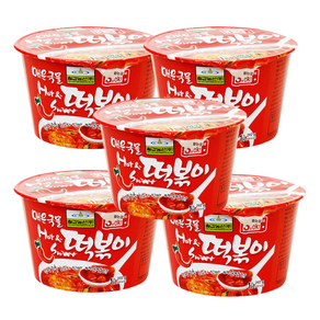 칠갑농산 매운국물 떡볶이 292g, 5개