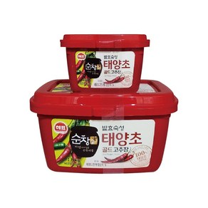 사조대림 해표 순창궁 태양초 골드 고추장 1.8kg + 450g, 2개