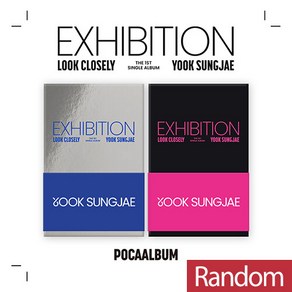 육성재 - EXHIBITION : Look Closely (POCA ALBUM)[버전 2종 중 랜덤발송] 포토 스탠드 패키지+QR카드+포토카드+스티커