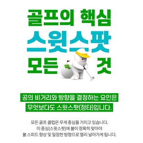 골프마데 타점 마커 스프레이 골프 스윙 연습 레슨 용품, 1개