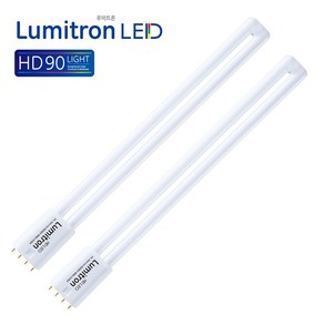 루미트론 HD LED FPL 형광등 28W (형광등교체 FPL45W55W 대체) 주광색, 2개