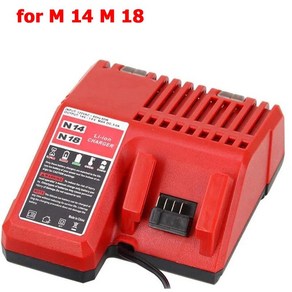 밀워키용 M12-18C 리튬 이온 배터리 충전기 12 V 14.4V 18V C1418C 48-11-1815 1828/1840 M 18 14, [01] fo M 14 M 18 EU, 1개