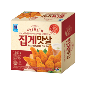 [사조대림] [대림냉동]프리미엄집게맛살 1 000g X3개, 1kg, 3개