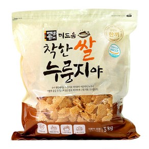 미드움 착한 쌀누룽지 구수한 누룽지 간식 누룽지탕, 3kg, 1개