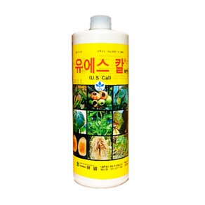 유일 유에스칼 1L 토마토 오이 고추 배추 칼슘 붕소 결핍 예방 식물 칼슘제, 1000ml, 1개