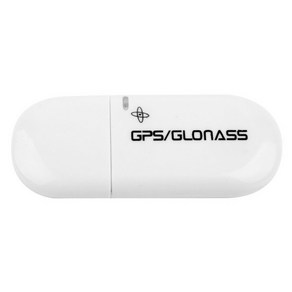 Gmouse USB 인터페이스 외부 GPS 수신기 동정 어댑터 안테나 모듈 Win10/8/7/XP/Vista Systems 용 자동차 차량., 하얀색