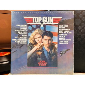 1990 영화 탑건 Top Gun ost LP (음반 EX+ 자켓 EX)