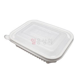 [ILYONG] 사각 찜용기 JH 20155 소 850ml 50세트 PP 백색