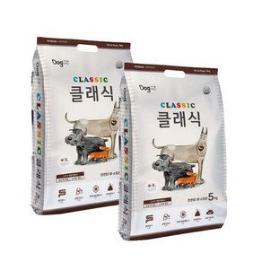 도그랑 클래식 5kg x 2개 애견사료 친절한 도그씨