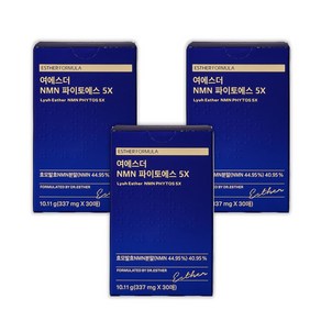 에스더포뮬러 여에스더 NMN 파이토에스 5X 효모 필름 30p, 3박스