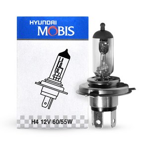 현대모비스 전조등 안개등 H4 12V 60 55W, 1개