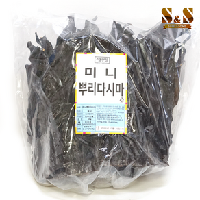 미니 뿌리다시마 1kg 선별한 꼭지다시마, 1개