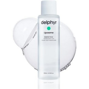delphy 센텔라 티카 테카 함유한 민감성 리포좀 워터풀 토너 진정 수분 공급 트러블 케어용 스킨케어 6.76 fl. oz 200ml