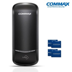 COMMAX 디지털보조키 손잡이 없음 도어락 + 카드키 4p CDL-215S 자가설치