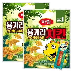 하림 용가리치킨1kg*2, 2개, 1kg