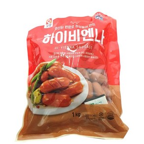 원하프하이비엔나1kg/사조남부햄총알배송, 1kg, 1