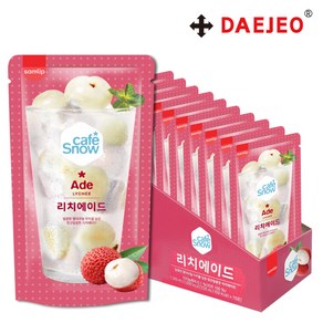 삼립카페스노우 에이드230ml X 10입 (샤인머스캣 리치 애플망고 복숭아)택1