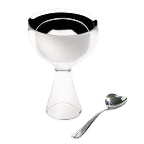 알레시 빅러브 아이스크림볼 250ml 스푼 세트 후쿠시아 Alessi, 1개