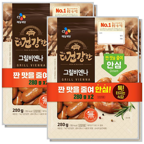 CJ 더건강한 그릴비엔나, 280g, 4개