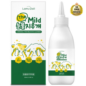 라무달리 반려동물 마일드 눈물 지우개, 1개, 200ml