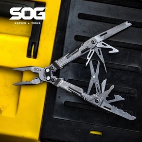 SOG 파워 핀트 멀티 툴 플라이어 미니 EDC 낚시 접이식 수공구 야외 생존 캠핑 장 5 Inches, 01 PP1002, 1개