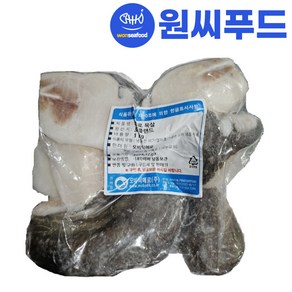 원씨푸드 메로목살(가마살) 1kg 최고급 생선 스테이크 구이용 조림용 캠핑용 턱살