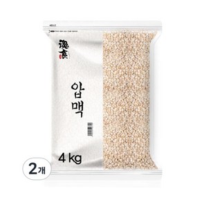 혼식 국산 압맥, 2개, 4kg