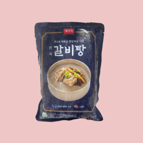 대도식품 해가득 갈비탕 600g 밀키트 간편식 가정용 업소용, 대도 갈비탕 600g, 1개