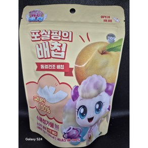 캐치티니핑 동결건조 포실핑의 배칩 천연과일칩 아기과자 알쏭달쏭, 15g, 10개