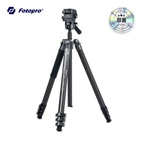 포토프로 X-AIRFLY Max Video 2in1 포토 비디오 여행용 삼각대 하중 6kg 가우포토 공식정품, 1개, 단품