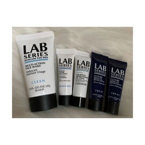 LAB SERIES 남성용 페이스워시겔크림레스큐 워터에멀젼리페어세럼, 1개, 30ml