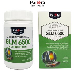 Pai Oa 파이오라 초록홍합 GLM 6500 콘드로이친 300정, 1개