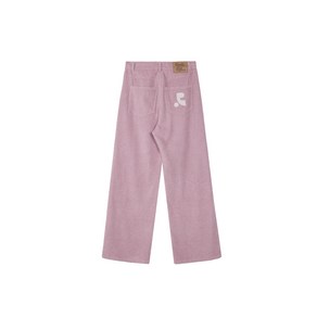 레스트앤레크레이션 REST&RECREATION LOGO CORDUROY PANTS - PINK