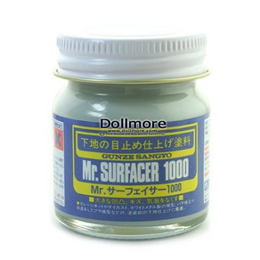 돌모아 구체관절인형 만들기 커스텀돌 제작 밝은 회색 서페이서 - SURFACER 1000 (병), 1개