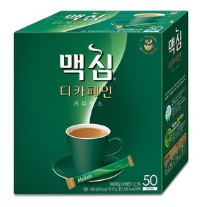 동서 맥심 디카페인 커피믹스 50T, 1개, 50개입