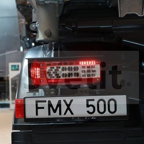 볼보트럭led테일램프 볼보 트럭 fh 460 fmx 500 테일 라이트용 24v led 후방 조명, 버저 없이, 왼쪽