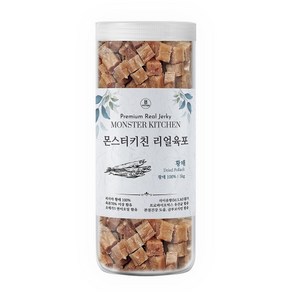 몬스터키친 리얼육포 가수분해 영양간식1kg 노즈워크 훈련용 강아지간식