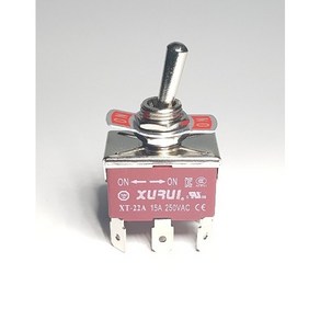 토글 스위치 XT-22A 6PIN / 15A 250V