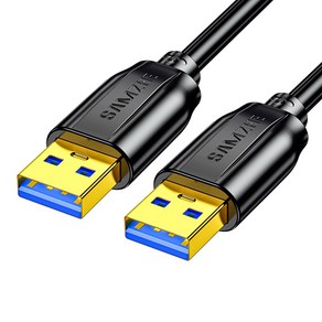 삼지 USB3.0 AM AM AA 고속 연장케이블, 1개, 1m