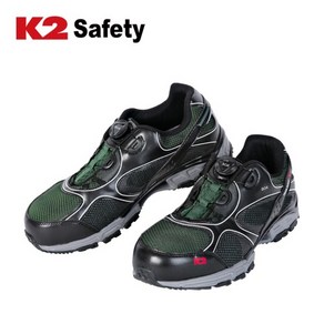 K2 Safety K2-61 보아시스템 안전화 다이얼 작업화 4인치 메쉬 (235~290mm), 1개