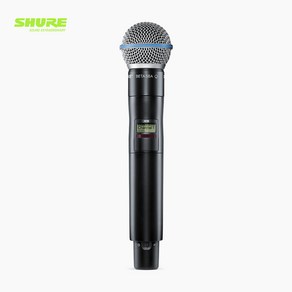 SHURE 슈어 AD2/B58 AD2/BETA58A Axient Digital 무선 핸드마이크 핸드헬드 송신기