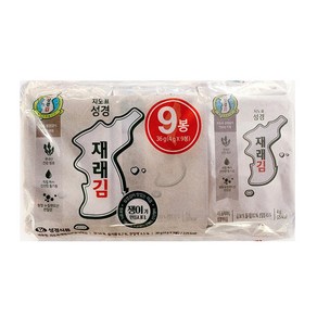 지도표 성경김 재래 식탁김 9단 4g (9봉 x 12개) 108봉 한박스, 108개