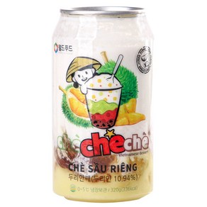 비엣코 째째째 베트남 두리안째 코코넛밀크 디저트 coconut milk duian CHE thai Sau ieng 320g WORLDFOOD, 1개, 340ml
