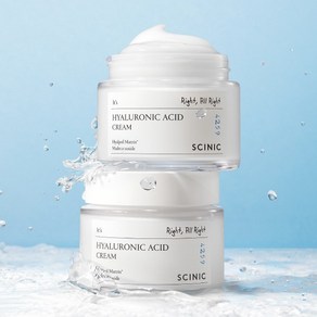 [싸이닉] 1+1 히아루론산 크림 80ml, 1세트