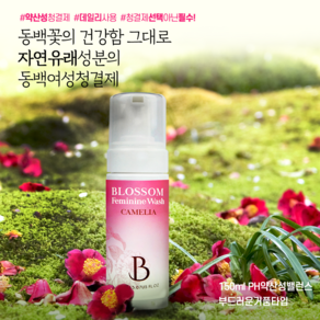 꽃이피다 제주블라썸 천연 Y존 여성청결제 150ml 1개