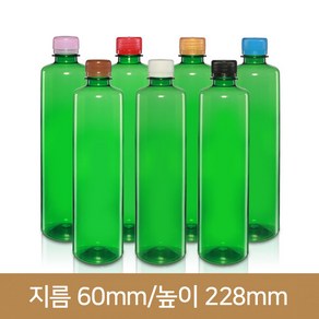 고로쇠병 그린신형일자페트 500ml 28파이 (A), 1개, 1개